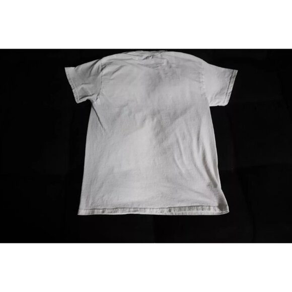 Nirvana T-Shirt Mens M White Music Hip Hop Come As You Are Smiley Face Graphic - Picture 2 of 8